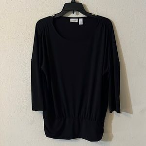 Blank like new Chicos tunic top